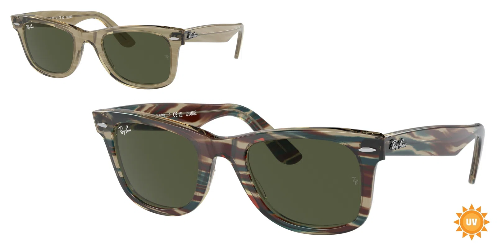 Ray-Ban Wayfarer 2140F Sunglasses - view 80